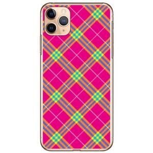 iPhone 11 Pro Max ケース タータンチェック ピンク スマホケース (受注生産)