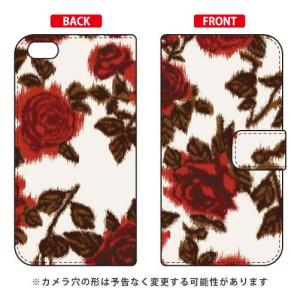 iPhone 6 Plus ケース iPhone6Plus カバー 手帳 Splashed Rose ベージュ ( 手帳 ケース ) ( 受注生産 )｜isense