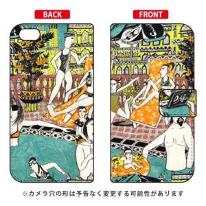 iPhone 6 Plus ケース iPhone6Plus カバー 手帳 若林夏 pool ( 手帳 ケース ) ( 受注生産 )｜isense