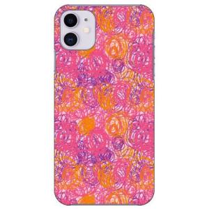 iPhone 11 ぐるぐる （ピンク） スマホケース (受注生産)