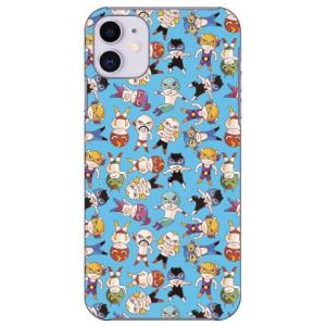 iPhone 11 レスラー軍団 ブルー スマホケース (受注生産)