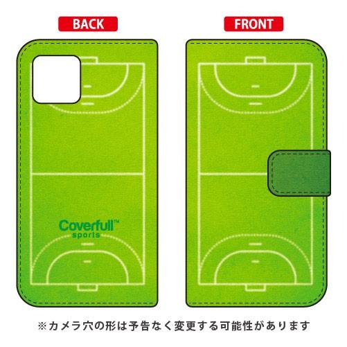iPhone 11 手帳 ハンドボール グリーン スマホケース (受注生産)