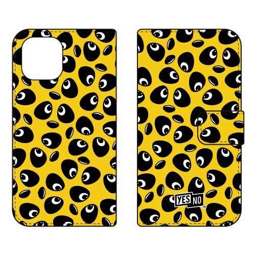 iPhone 12 / iPhone 12 Pro 手帳 パンダ イエロー スマホケース (受注生産...