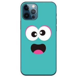 iPhone 12 / iPhone 12 Pro ベイビーモンスター エメラルド スマホケース (...