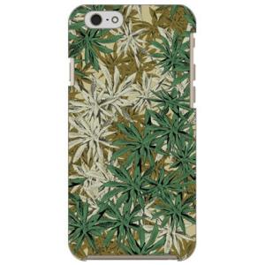iPhone 6s ケース マリファナ 迷彩 スマホケース (受注生産)