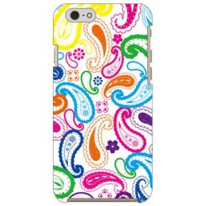 iPhone 6s ケース ペイズリー ホワイト スマホケース (受注生産)