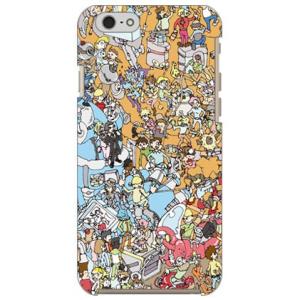 iPhone 6s ケース ごちゃごちゃCity-AYaTuRi工事メカ スマホケース (受注生産)