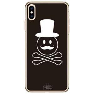 iPhone XS Max ケース Code；C Monsieur ブラック スマホケース (受注生...