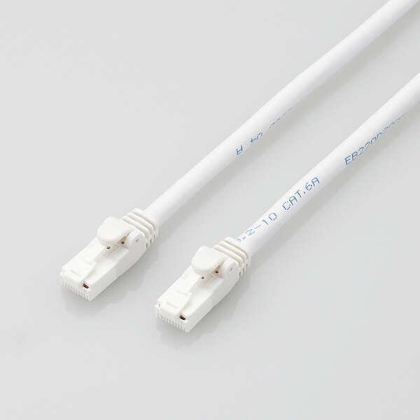 ELECOM（エレコム） Cat6A LANケーブル 30m LD-GPAT/WH30/RS