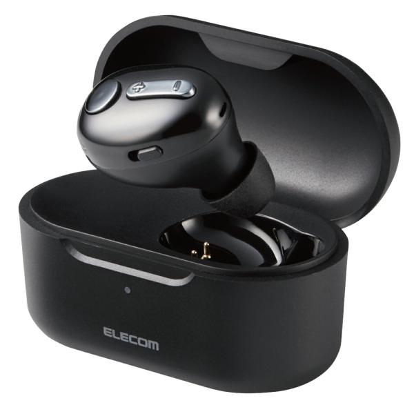 ELECOM（エレコム） Bluetoothヘッドセット 片耳（左右対応） 小型 充電ケース付き M...