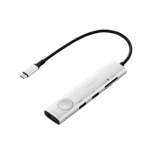ELECOM（エレコム）USB Type-C ドッキングステーション 8-in-1 ハブ PD 85...