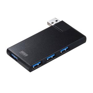 SANWA SUPPLY（サンワサプライ） USB3.04ポートハブ USB-3HSC1BK｜isense
