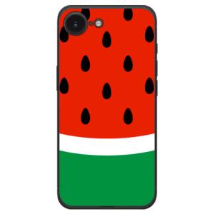 すいか (ハード ケース カバー) YESNO iPhone 16e