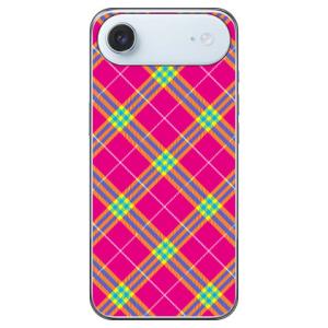 タータンチェック ピンク (ハード ケース カバー) SECOND SKIN iPhone Air