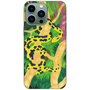 Python designed by おおかわひさし iPhone14 Pro Max （ハード ケ...