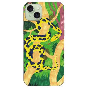 Python designed by おおかわひさし iPhone15 Plus （ハード ケース ...