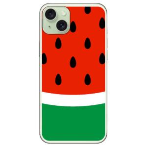すいか （ソフト ケース カバー） / for iPhone 15 Plus