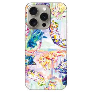 さとう ゆい 「pastel cat」 iPhone15 Pro （ハード ケース カバー）