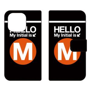 手帳型スマホケース サブウェイ M （オレンジ） (受注生産) Cf LTD iPhone 16 Pro