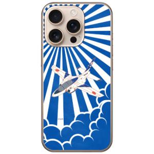 T-4ブルーインパルス 白旭日 (ハード ケース カバー) Coverfull iPhone 16 ...