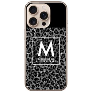 Cf LTD ヒョウ柄 ネイルボトル M グレー スマホケース (ハード ケース カバー) iPhone 16 Pro