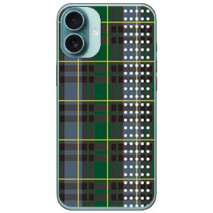 ブラックウォッチドット イエロー (ハード ケース カバー) SECOND SKIN iPhone ...