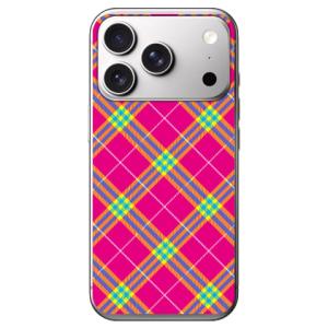 タータンチェック ピンク (ハード ケース カバー) SECOND SKIN iPhone 17 P...
