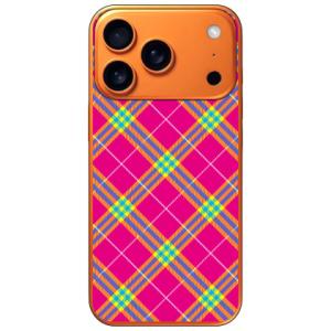 タータンチェック ピンク (ハード ケース カバー) SECOND SKIN iPhone 17 P...