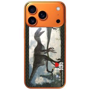 デイノニクスとテノントサウルス (ハード ケース カバー) iPhone 17 Pro