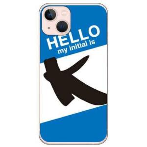 iPhone 13 ハロー K ブルー スマホケース (受注生産)