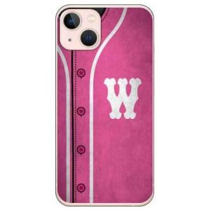 iPhone 13 Cf LTD ベースボール ピンク W スマホケース (受注生産)