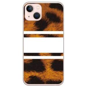 iPhone 13 ケース Leopard ホワイト (受注生産)