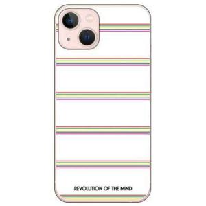iPhone 13 ケース Multi border ホワイト (受注生産)