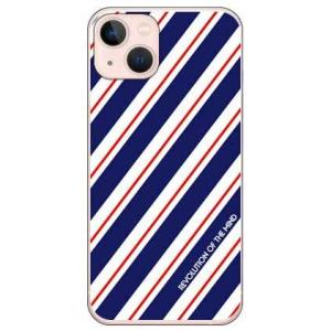 iPhone 13 ケース Stripe ネイビー (受注生産)