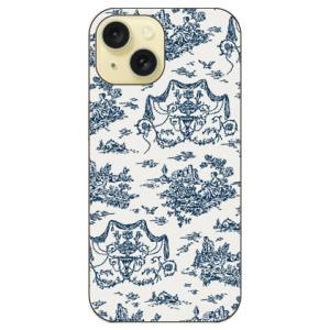SINDEE 「Toile De Jouy」 iPhone15 （ハード ケース カバー）