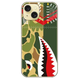 シャーク ハンターカモ (ハード ケース カバー) iPhone 15