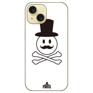 Code；C 「Monsieur」 ホワイト （ハード ケース カバー） iPhone15