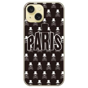 Code；C 「PARIS」 ブラック （ハード ケース カバー） iPhone15