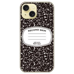 ノートブック ブラック （ハード ケース カバー） iPhone15