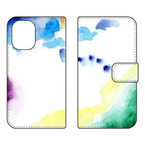 手帳型スマホケース kanoco 色 いろいろ (受注生産)  SECOND SKIN iPhone...