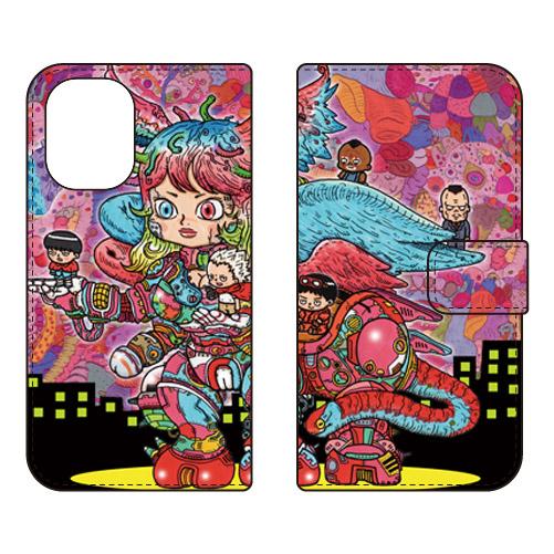 手帳型スマホケース イラストレーター326 手帳 ぼくらのなかに (受注生産)  SECOND SK...