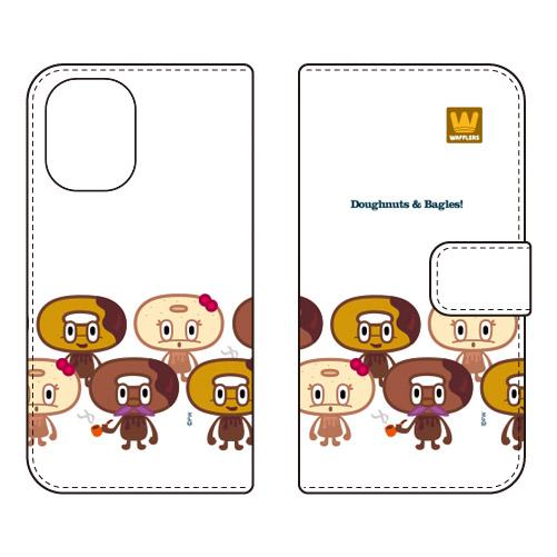 手帳型スマホケース doughnut (受注生産)  SECOND SKIN iPhone 16