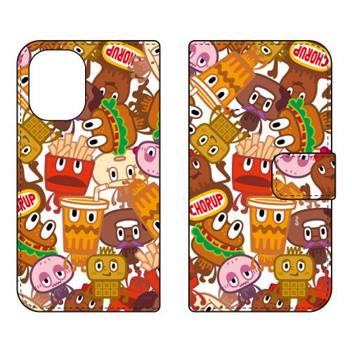 手帳型スマホケース wafflers ワッフル (受注生産)  SECOND SKIN iPhone...