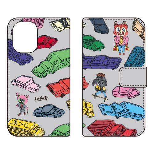 手帳型スマホケース Rob Kidney Dreamy Cars (受注生産)  SECOND SK...