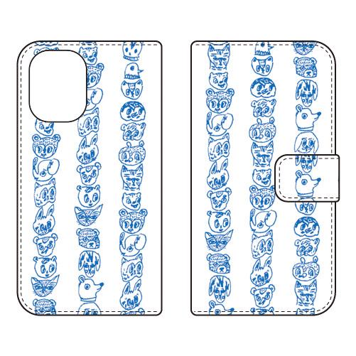 手帳型スマホケース Rob Kidney 19 People (受注生産)  SECOND SKIN...