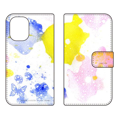 手帳型スマホケース 池田ハルPoetic 2 (受注生産)  SECOND SKIN iPhone ...