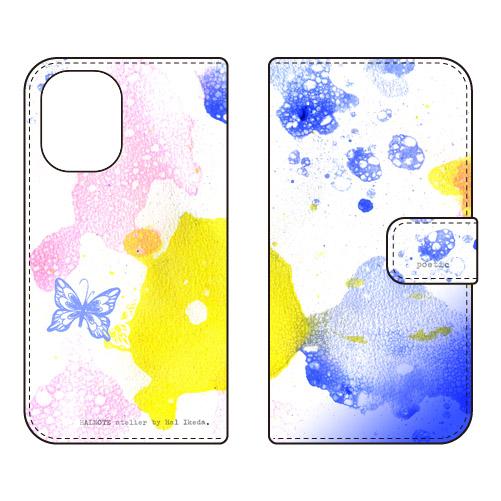 手帳型スマホケース 池田ハルPoetic 3 (受注生産)  SECOND SKIN iPhone ...
