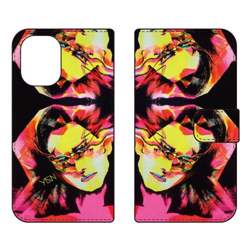 手帳型スマホケース MICROU NARCISSUS (受注生産)  SECOND SKIN iPh...