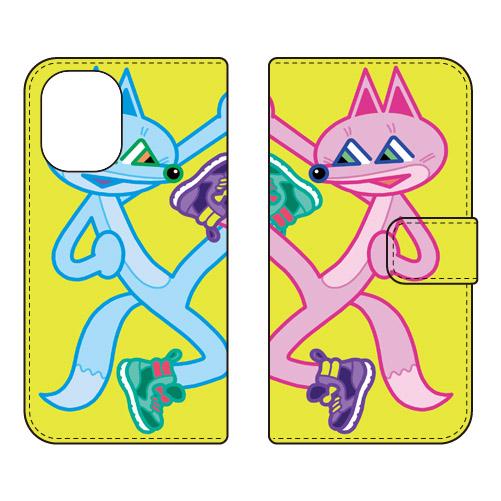 手帳型スマホケース ICHASU X-FOX (受注生産)  SECOND SKIN iPhone ...