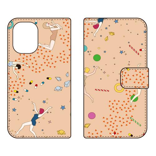 手帳型スマホケース YOKEY Milky Way (受注生産)  SECOND SKIN iPho...